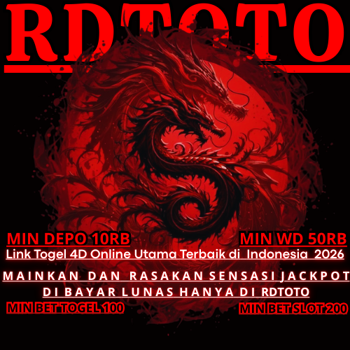 RDTOTO🔥 : Situs Toto Togel Tepercaya Dengan Link Togel 4D Online Utama Terbaik di Indonesia 2026